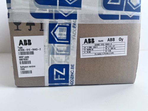 Abb inverter acs55 series - abb,